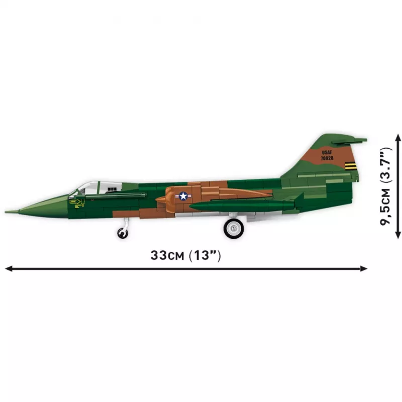 Cobi Lockheed F-104 Starfighter Set de bloques de construcción (370 piezas)