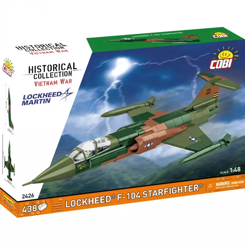 Cobi Lockheed F-104 Starfighter Set de bloques de construcción (370 piezas)