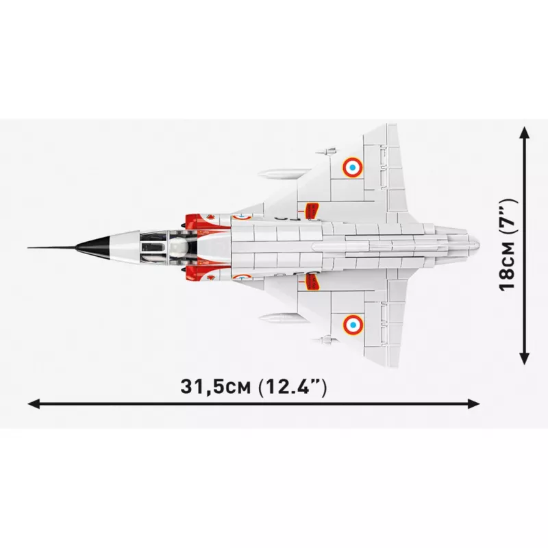 Cobi Mirage IIIC juego de construcción escala 1:48 (560 piezas)
