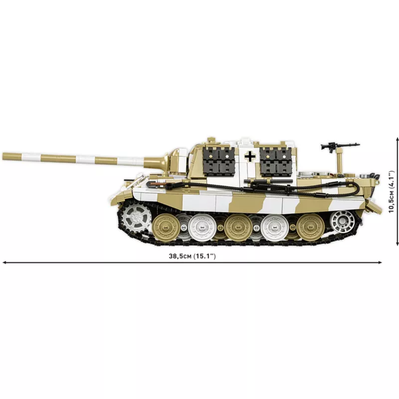 COBI Panzerjäger Tiger Ausf. B Jagdtiger set de bloques de construcción (1371 piezas)