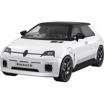 Cobi Renault 5 E-Tech White Set de bloques de construcción escala 1:35