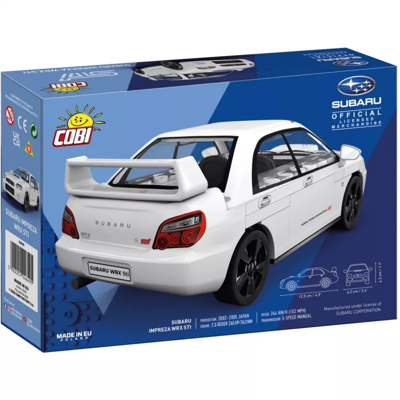 Cobi Subaru Impreza WRX STI set de bloques de construcción (escala 1:35, 255 piezas)
