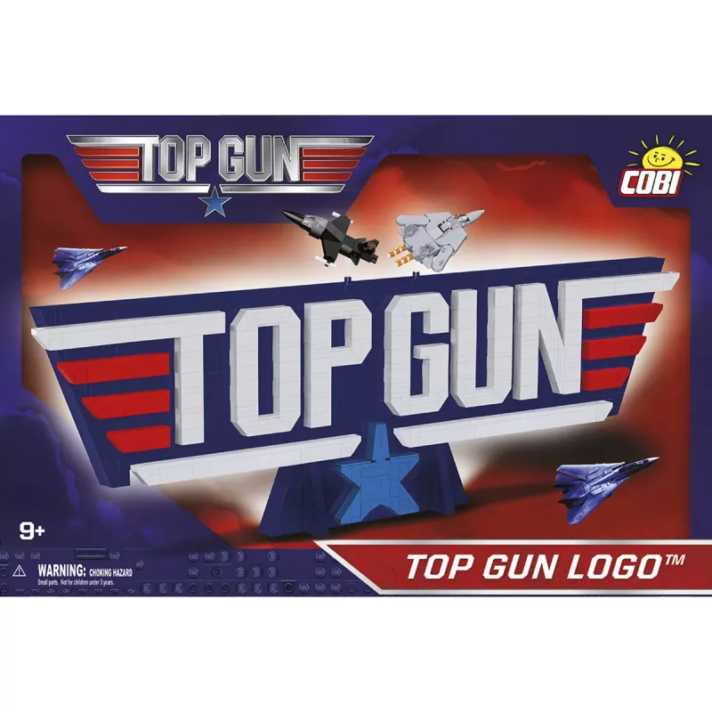 COBI Top Gun Logo F-14 Tomcat avión de combate bloques de construcción 732 piezas