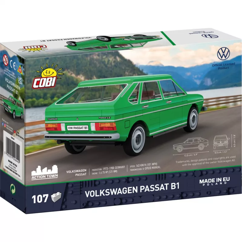 COBI Volkswagen Passat B1 (verde, escala 1:35) set de construcción