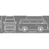 COBI Volkswagen T3 furgoneta camper