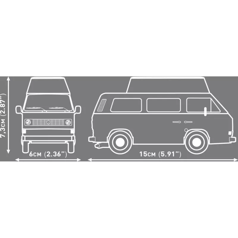 COBI Volkswagen T3 furgoneta camper