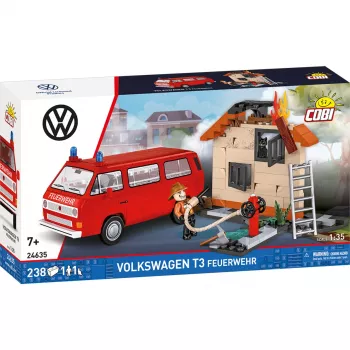Cobi Volkswagen T3 bomberos coche de bomberos set de bloques de construcción (230 piezas)