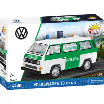COBI Volkswagen T3 Polizei set de bloques escala 1:35 225 piezas