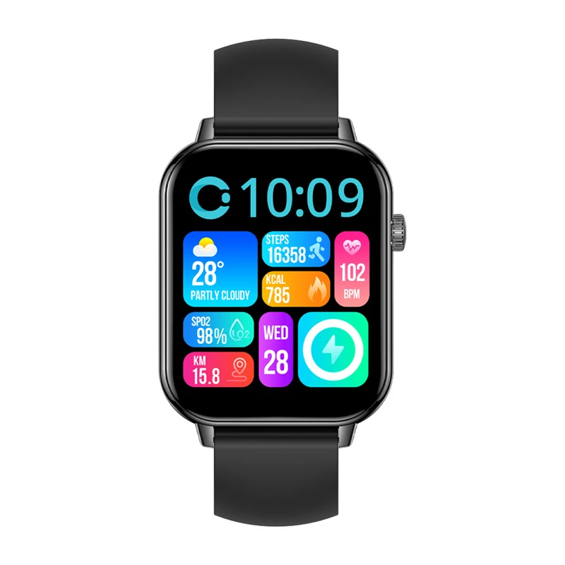 COLMI C28 Smartwatch - silicona negra