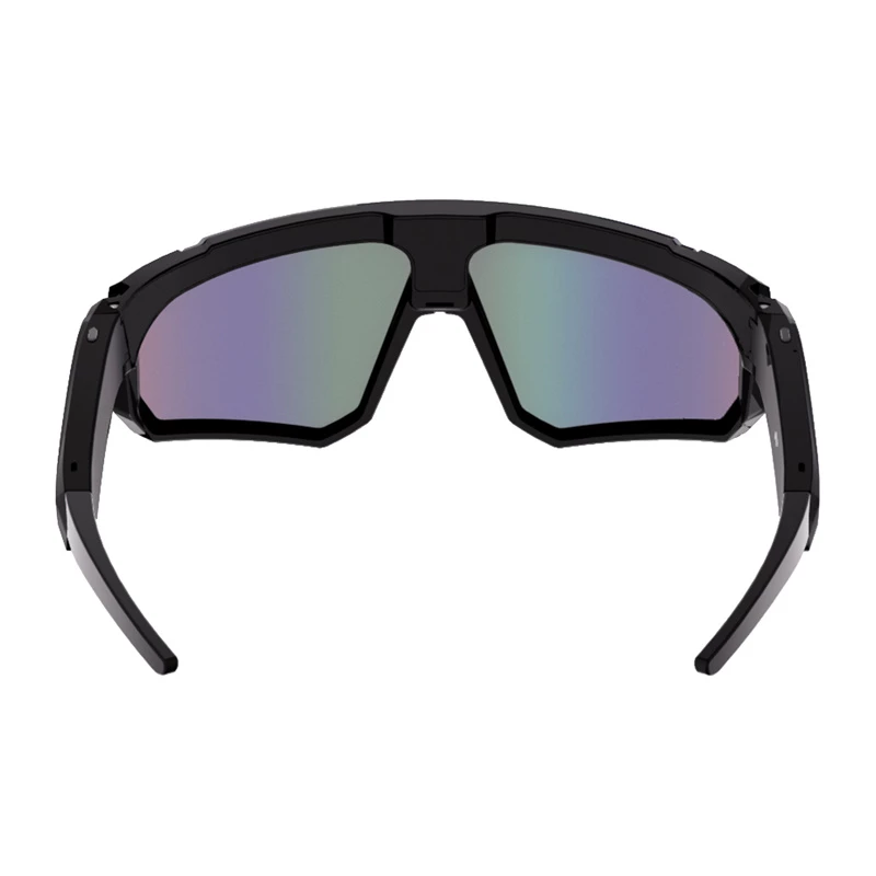 COLMI V06 AI gafas de sol deportivas (negro con lentes azules)