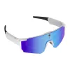 COLMI V06 AI gafas de sol deportivas blancas con lentes azules