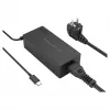 CONCEPTRONIC cargador USB-C GaN de 65W, 1 puerto, PD3.0/PPS, negro