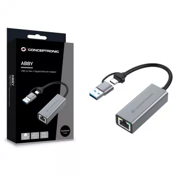 Conceptronic ABBY08G adaptador de red Gigabit USB 3.0