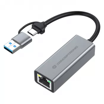 Conceptronic ABBY08G adaptador de red Gigabit USB 3.0