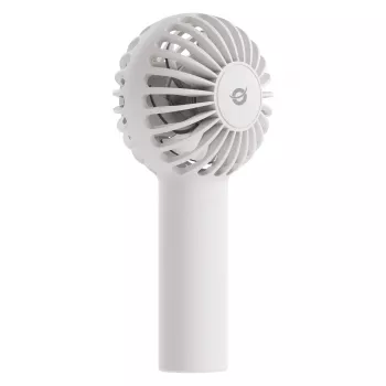 CONCEPTRONIC AERIVA01W Ventilador mini portátil blanco – recargable, 3 velocidades, USB-C