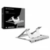 Soporte para portátil Conceptronic DONN35S con docking station USB-C 7 en 1, Dual-HDMI 4K60Hz, GbE, USB-C 5Gbps, 2x USB-A, 100W PD, plata