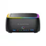 Conceptronic DONN36B base de acoplamiento para HDD/SSD SATA de 2 bahías, USB 3.0, 2x USB-A, negra