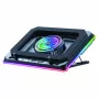 Conceptronic THYIA04B Base de refrigeración USB-C para portátil con soporte para teléfono