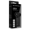 Conceptronic Turbo Ventilador de mano, USB-C a USB-A, aluminio, 5V, negro