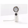 CONCEPTRONIC Turbo Ventilador de mano con placa de refrigeración, crema