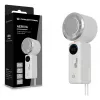 CONCEPTRONIC Turbo Ventilador de mano con placa de refrigeración, crema