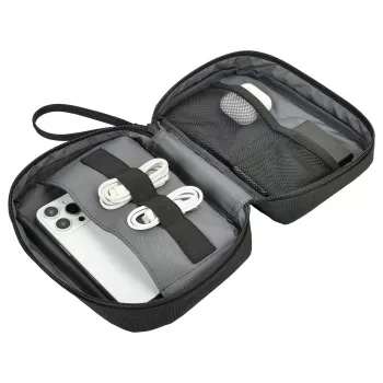 CONCEPTRONIC UMBRIX01B Bolsa organizadora de accesorios Tech Negra