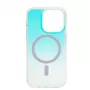 Connect Apple iPhone 15 Funda magnética transparente degradada Camaleón