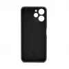 Connect Funda de silicona Premium Soft Touch para Xiaomi Redmi 12 / Redmi 12 5G, negra