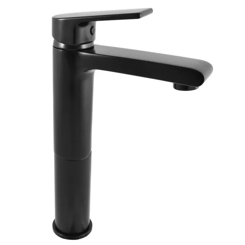 CONTIPRO Grifo monomando de lavabo High Black MT Colorado