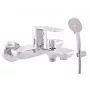 CONTIPRO mezclador monomando de bañera DVT454.5/1 Metalia 57 Polished Chrome