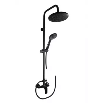 CONTIPRO Conjunto de ducha con grifo termostático negro MT Colorado