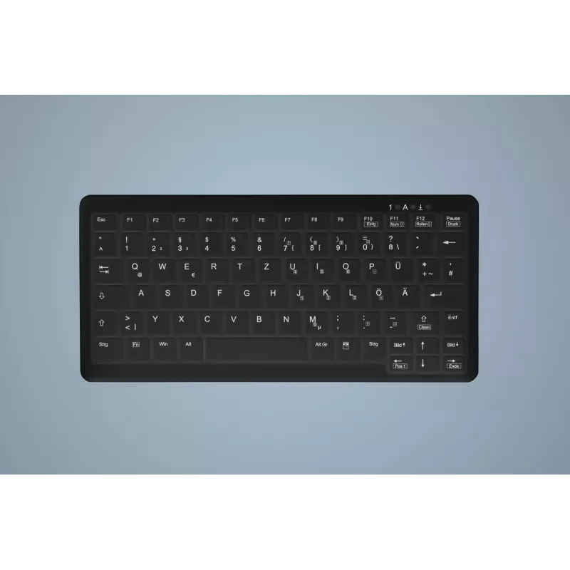 CHERRY AKTIVE KEY Hygiene Mini Notebook Style Keyboard Seale - US - negro (AK-C4110F-U1-B/US)