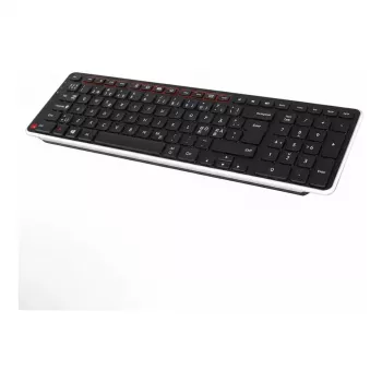 Contour Balance Teclado inalámbrico Distribución DE Negro