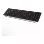 Contour Balance Teclado inalámbrico Distribución DE Negro