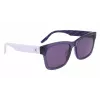 Gafas de sol Converse All Star mujer CV501SLLSTAR5 - Montura cuadrada negra, lentes gris humo 56/18/140 mm