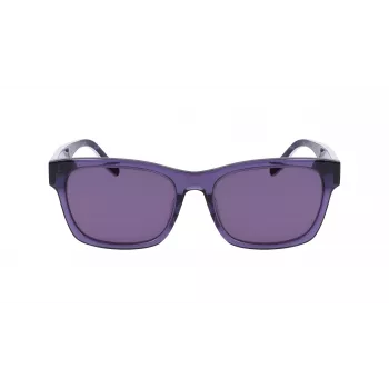 Gafas de sol Converse All Star mujer CV501SLLSTAR5 - Montura cuadrada negra, lentes gris humo 56/18/140 mm