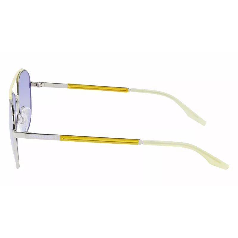Gafas de sol Converse CV100SACT045 hombre de montura cuadrada - Montura negra, lentes grises, 57 mm