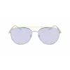 Gafas de sol Converse CV100SACT045 hombre de montura cuadrada - Montura negra, lentes grises, 57 mm
