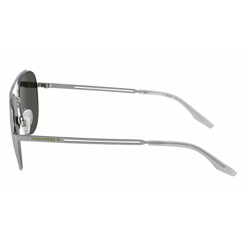 Gafas de sol CONVERSE CV100SACT071 hombre - Montura negra, lentes gris humo, 57 mm