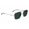 Converse CV101SACTI045 Gafas de sol rectangulares para hombre - Montura negra, lentes grises, 56 mm
