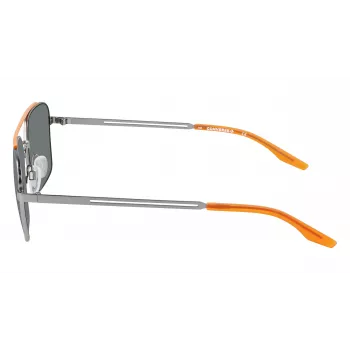 Converse CV101SACTITE7 Gafas de sol para hombre - Montura negra mate, lentes gris humo, 56 mm