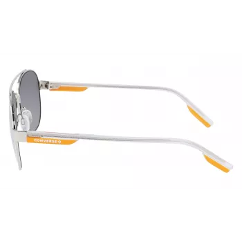 Gafas de sol de hombre Converse CV300SDISR100 - montura de acetato negra, lentes de policarbonato grises, 58 mm