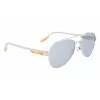 Gafas de sol de hombre Converse CV300SDISR100 - montura de acetato negra, lentes de policarbonato grises, 58 mm