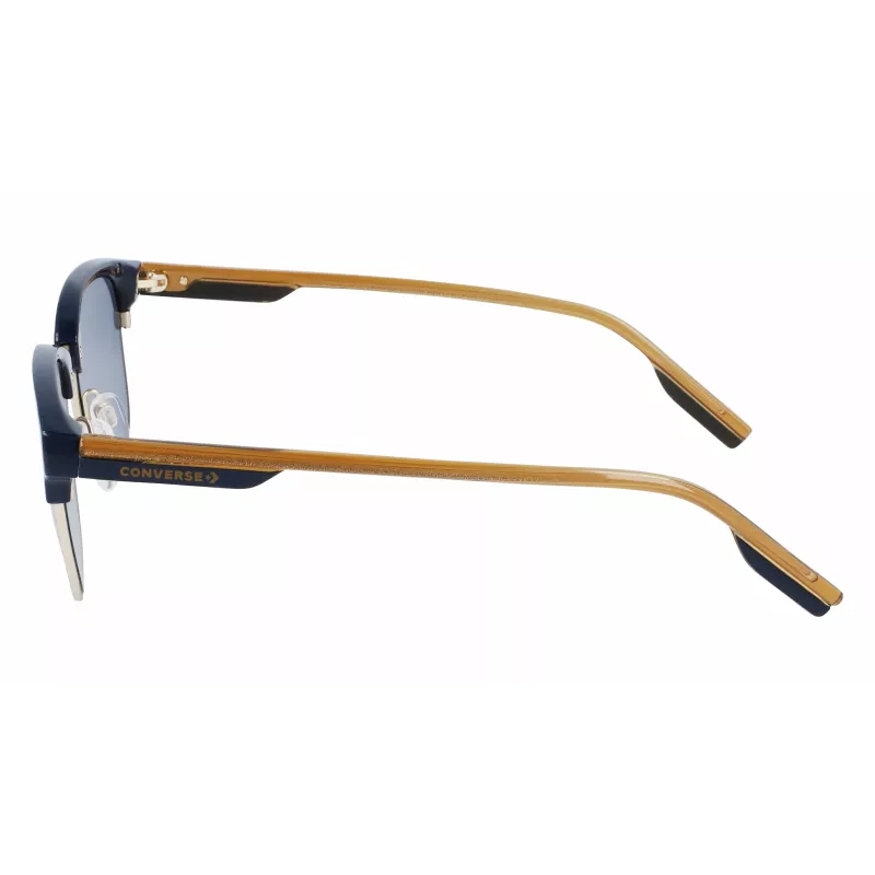 Gafas de sol de hombre Converse CV301SDISRUPT - montura de acetato negra, lentes gris ahumado, 52 mm