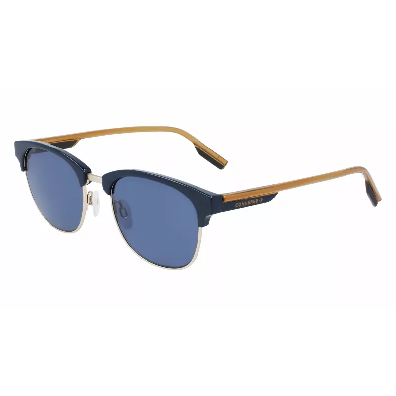Gafas de sol de hombre Converse CV301SDISRUPT - montura de acetato negra, lentes gris ahumado, 52 mm