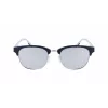 CONVERSE CV301SDSRUPT Gafas de sol cuadradas para hombre, montura de acetato negra, lentes de policarbonato grises, 52 mm