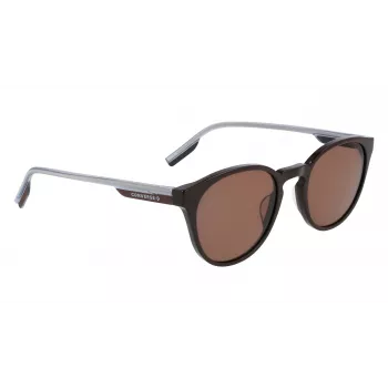 Converse CV503SDISR Gafas de sol rectangulares de hombre - montura negra lentes grises 52mm