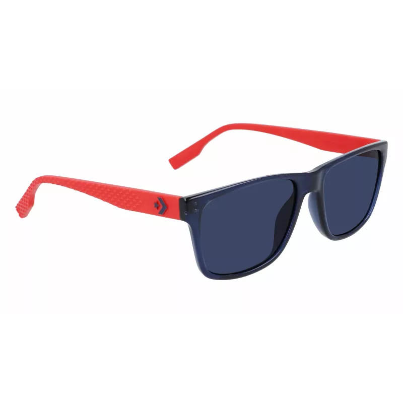 Converse CV516SFORCE41 Gafas de sol de hombre montura rectangular azul lentes grises 55/17/145 mm