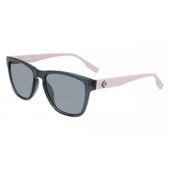 Gafas de sol Converse CV517SFORCE01 unisex - Montura negra, lentes grises, 54 mm