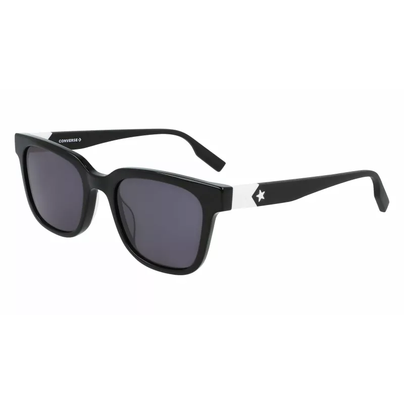 Converse CV519SRISEUP0 Gafas de sol para mujer - Montura negra, lentes grises, 51 mm